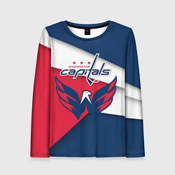 Женский лонгслив Washington Capitals