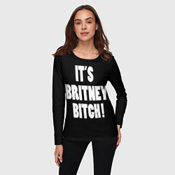 Лонгслив женский It's Britney Bitch, цвет: 3D-принт — фото 2
