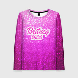 Лонгслив женский Britney Bitch, цвет: 3D-принт