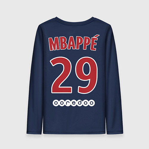 Женский лонгслив FC PSG Mbappe 18-19 / 3D-принт – фото 2