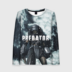 Лонгслив женский Winter Predator, цвет: 3D-принт