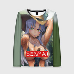 Лонгслив женский Senpai Sex, цвет: 3D-принт