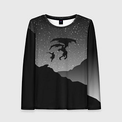Лонгслив женский TES: Nightmare, цвет: 3D-принт