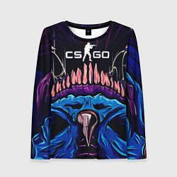 Лонгслив женский CS:GO Hyper Beast Skin, цвет: 3D-принт