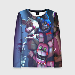 Лонгслив женский Five Nights at Freddys, цвет: 3D-принт