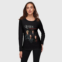 Лонгслив женский Queen: Greatests Hits, цвет: 3D-принт — фото 2