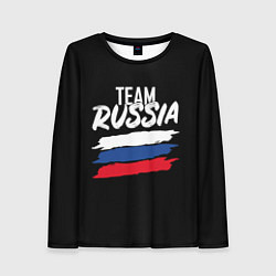 Женский лонгслив Team Russia