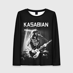 Лонгслив женский Kasabian Vocal, цвет: 3D-принт