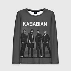 Лонгслив женский Kasabian: Boys Band, цвет: 3D-принт