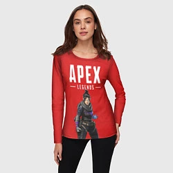 Лонгслив женский Apex Legends: Red Wraith, цвет: 3D-принт — фото 2