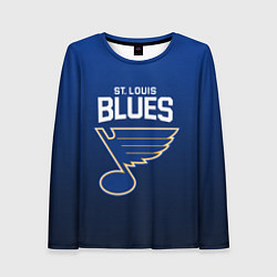 Женский лонгслив St Louis Blues