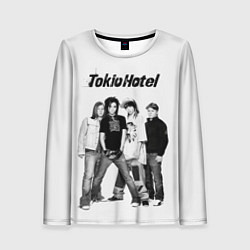 Женский лонгслив Tokio Hotel pop rock band