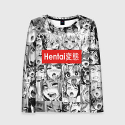 Женский лонгслив Hentai - collage