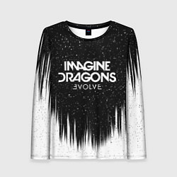 Лонгслив женский IMAGINE DRAGONS, цвет: 3D-принт