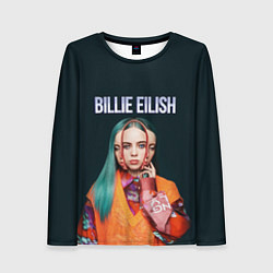 Лонгслив женский BILLIE EILISH, цвет: 3D-принт