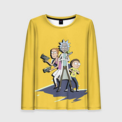 Лонгслив женский Rick and Morty: Summer, цвет: 3D-принт