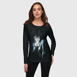 Лонгслив женский Catwoman, цвет: 3D-принт — фото 2