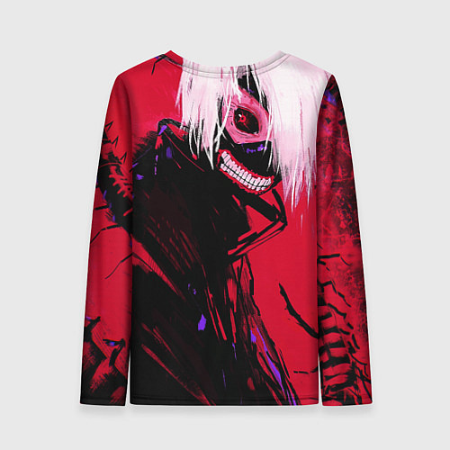 Женский лонгслив Токийский Гуль / 3D-принт – фото 2