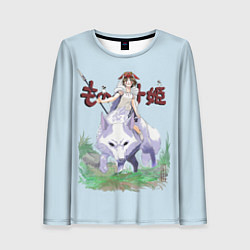 Лонгслив женский Princess Mononoke, цвет: 3D-принт