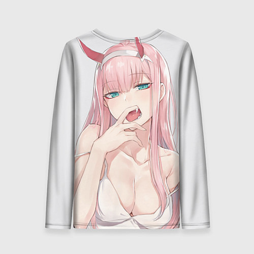 Женский лонгслив Ahegao / 3D-принт – фото 2