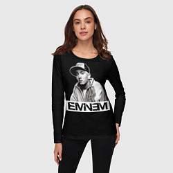 Лонгслив женский Eminem, цвет: 3D-принт — фото 2
