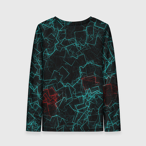 Женский лонгслив Текстура / 3D-принт – фото 2