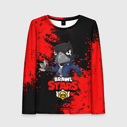 Лонгслив женский Brawl Stars Crow, цвет: 3D-принт