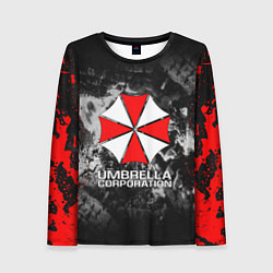 Лонгслив женский UMBRELLA CORP, цвет: 3D-принт