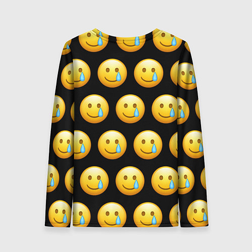 Женский лонгслив New Emoji / 3D-принт – фото 2