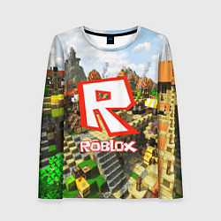 Лонгслив женский ROBLOX, цвет: 3D-принт