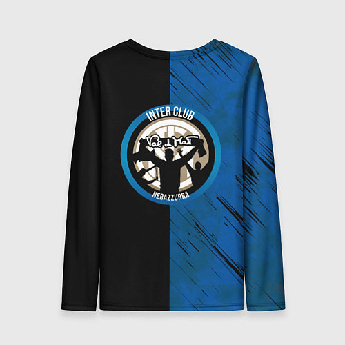 Женский лонгслив Интер / 3D-принт – фото 2