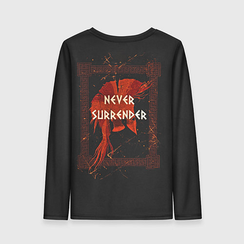 Женский лонгслив Sabaton - Sparta / 3D-принт – фото 2