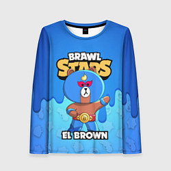 Женский лонгслив BRAWL STARS EL BROWN