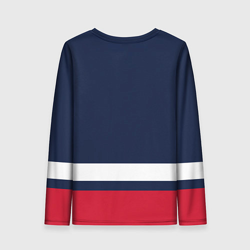 Женский лонгслив Вашингтон Кэпиталз / 3D-принт – фото 2