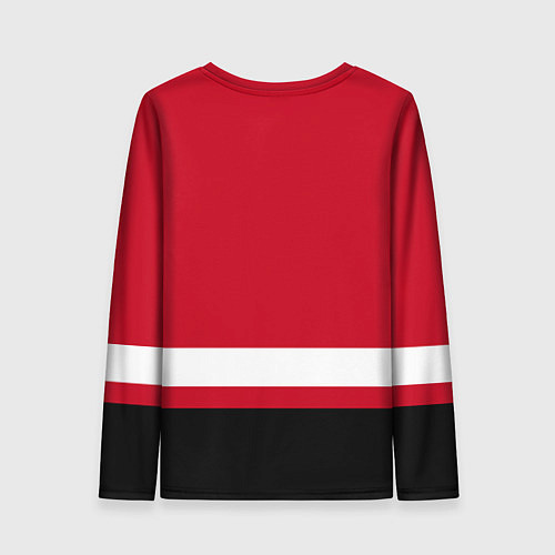 Женский лонгслив Chicago Blackhawks / 3D-принт – фото 2