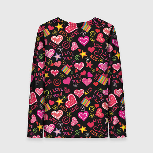 Женский лонгслив BTS: Юнмины Чимин и Юнги / 3D-принт – фото 2