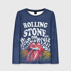 Лонгслив женский Rolling Stone, цвет: 3D-принт