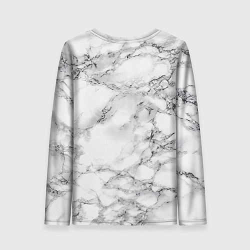Женский лонгслив Мрамор / 3D-принт – фото 2