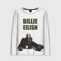 Лонгслив женский Billie Eilish, цвет: 3D-принт