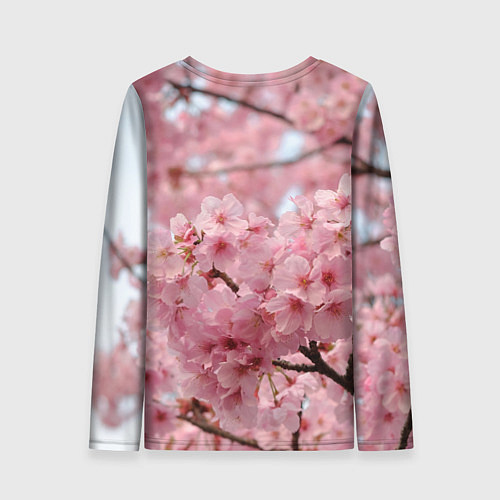 Женский лонгслив САКУРА / 3D-принт – фото 2