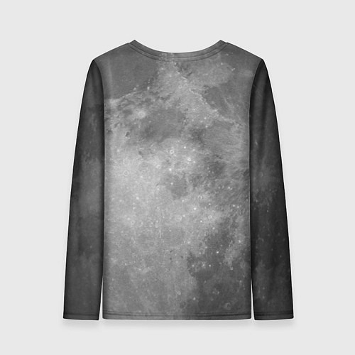 Женский лонгслив ЛУНА / 3D-принт – фото 2