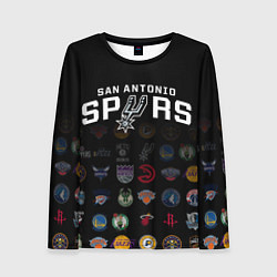 Женский лонгслив San Antonio Spurs 2