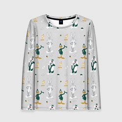 Женский лонгслив Looney Tunes pattern