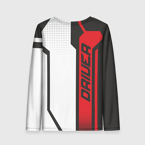 Женский лонгслив Toyota Driver team / 3D-принт – фото 2