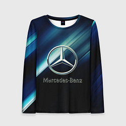 Лонгслив женский Mercedes, цвет: 3D-принт