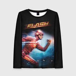 Лонгслив женский The Flash, цвет: 3D-принт