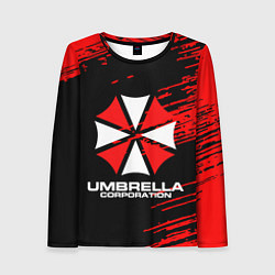 Лонгслив женский Umbrella Corporation, цвет: 3D-принт