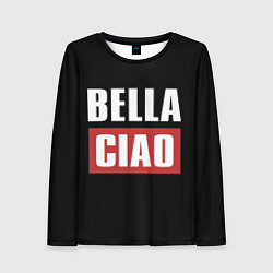 Лонгслив женский Bella Ciao, цвет: 3D-принт