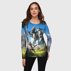 Лонгслив женский HORIZON ZERO DAWN, цвет: 3D-принт — фото 2