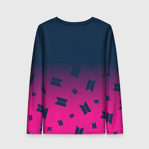 Женский лонгслив BTS БТС / 3D-принт – фото 2